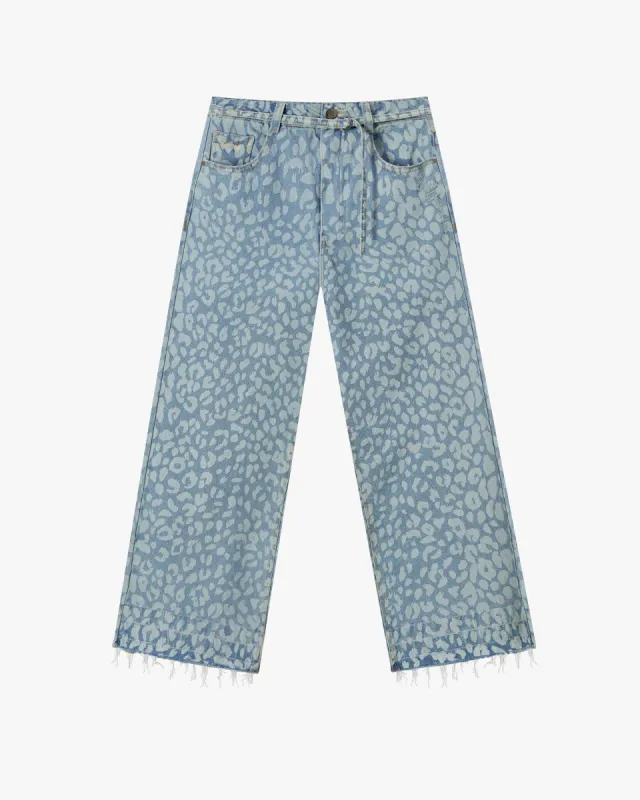 Old Baggy Jeans Animal Print sold by Nude Project