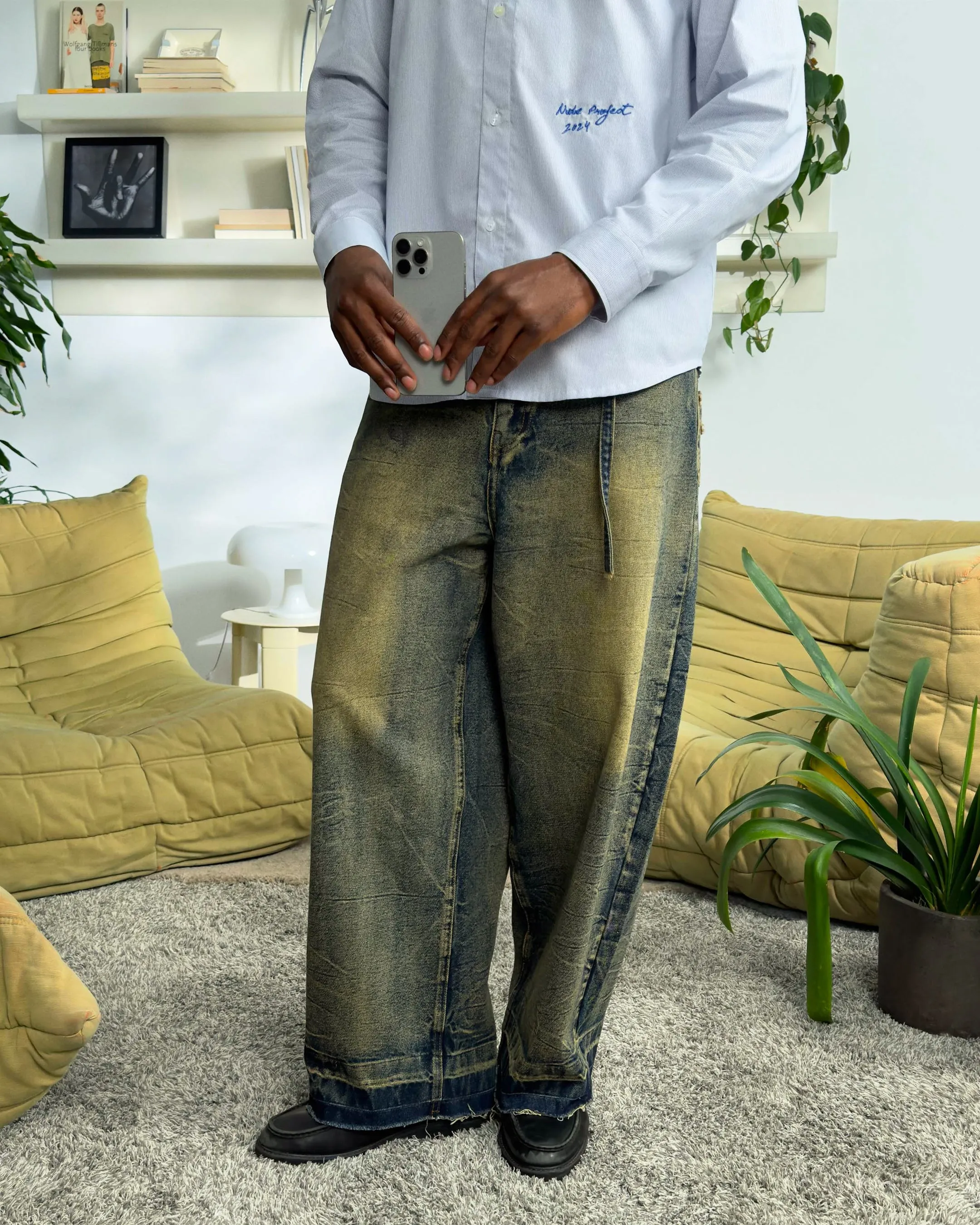 OLD BAGGY JEANS DIRTY WASH sold by Nude Project product image thumbnail 2