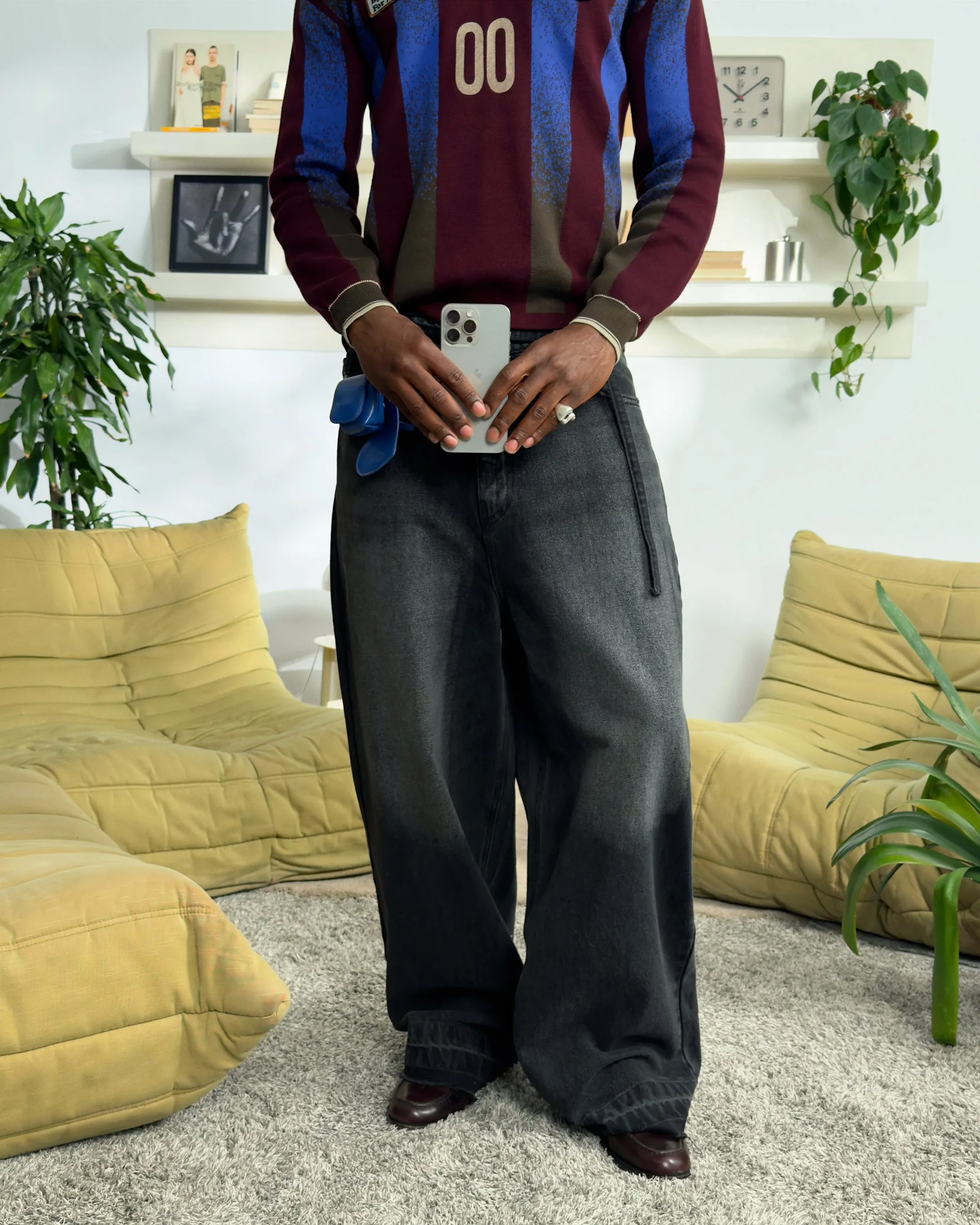 Old Baggy Jeans Black sold by Nude Project product image thumbnail 2