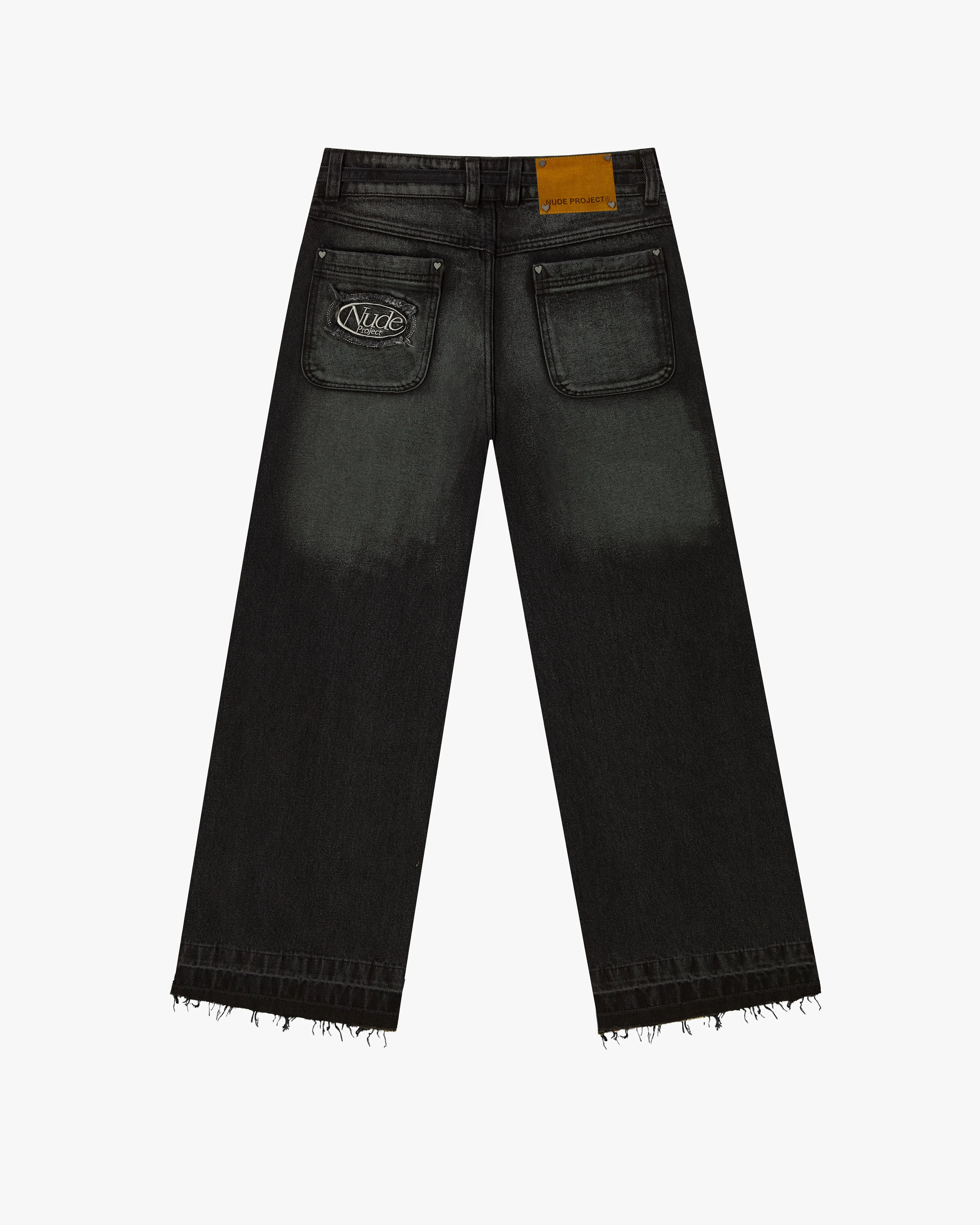 Old Baggy Jeans Black sold by Nude Project product image thumbnail 3