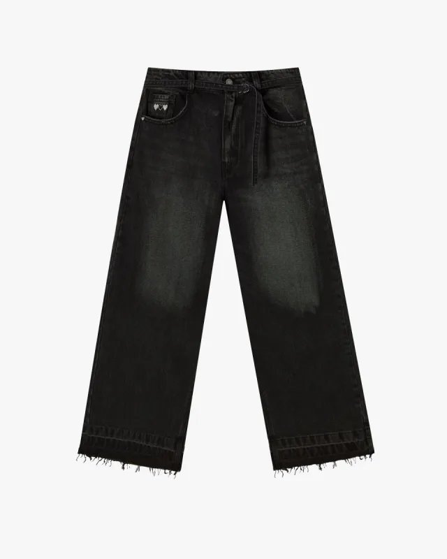 Old Baggy Jeans Black sold by Nude Project