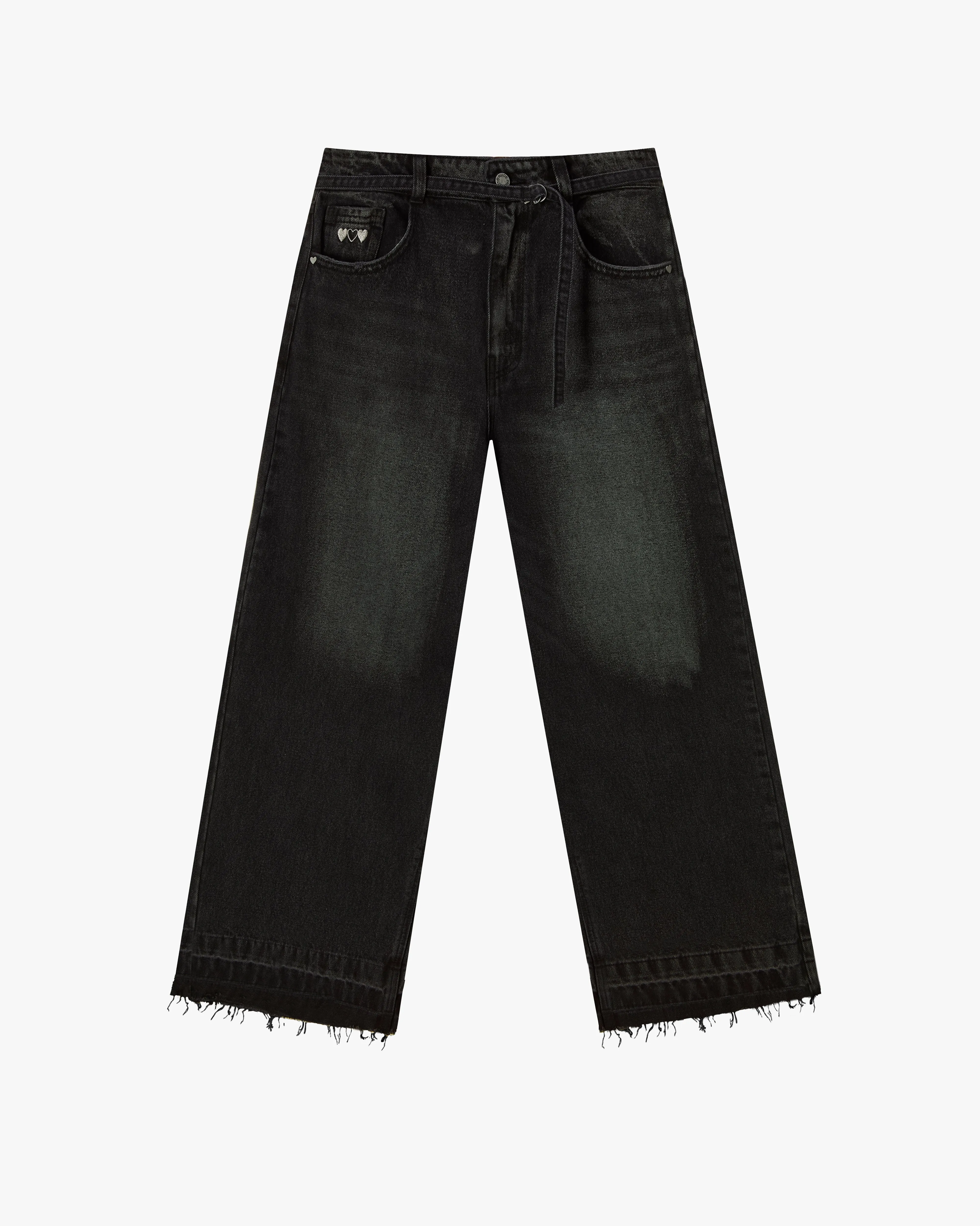 Old Baggy Jeans Black sold by Nude Project