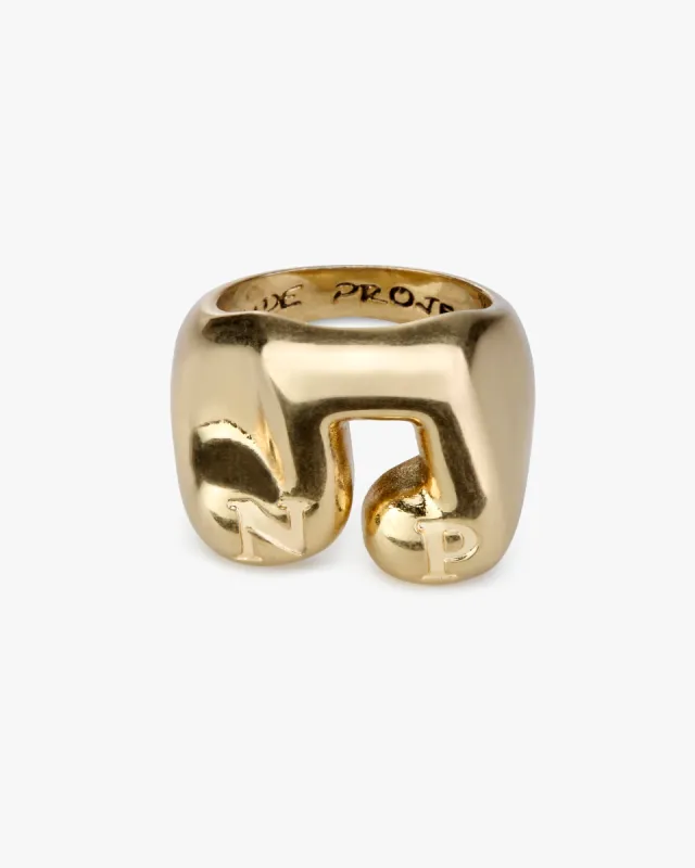 Notita Ring Gold sold by Nude Project