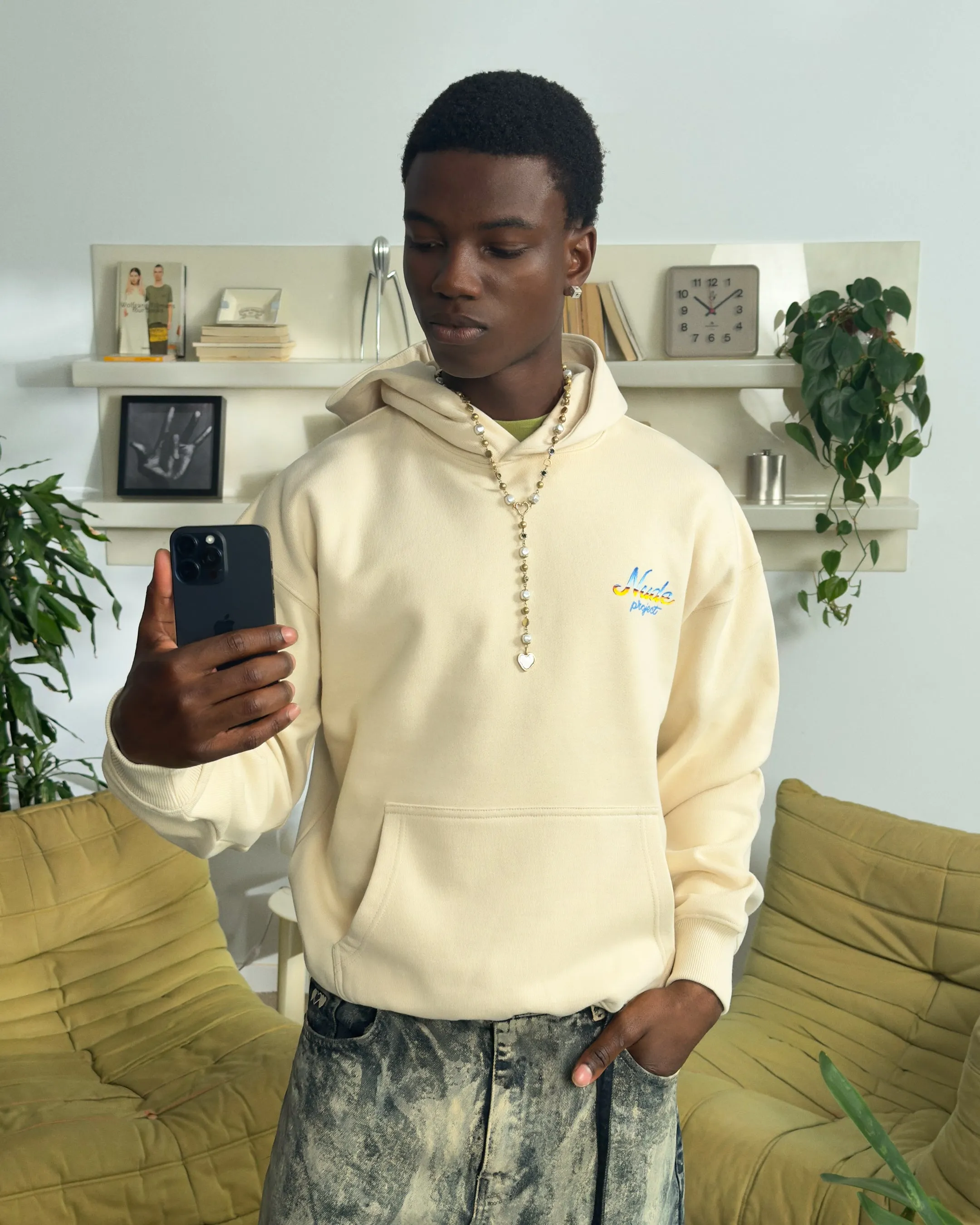 Yelo Hoodie Marshmallow sold by Nude Project product image thumbnail 5