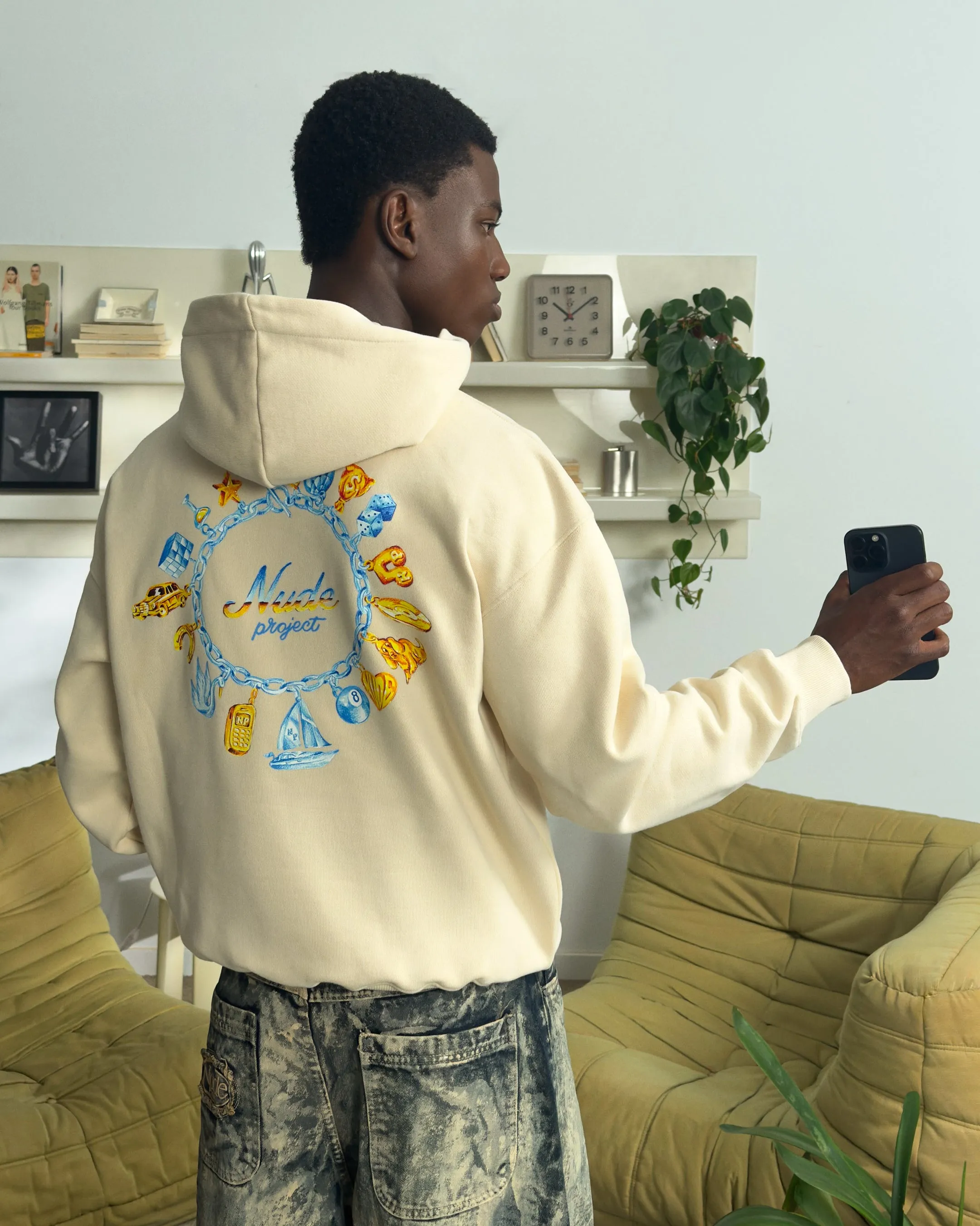 Yelo Hoodie Marshmallow sold by Nude Project product image thumbnail 2