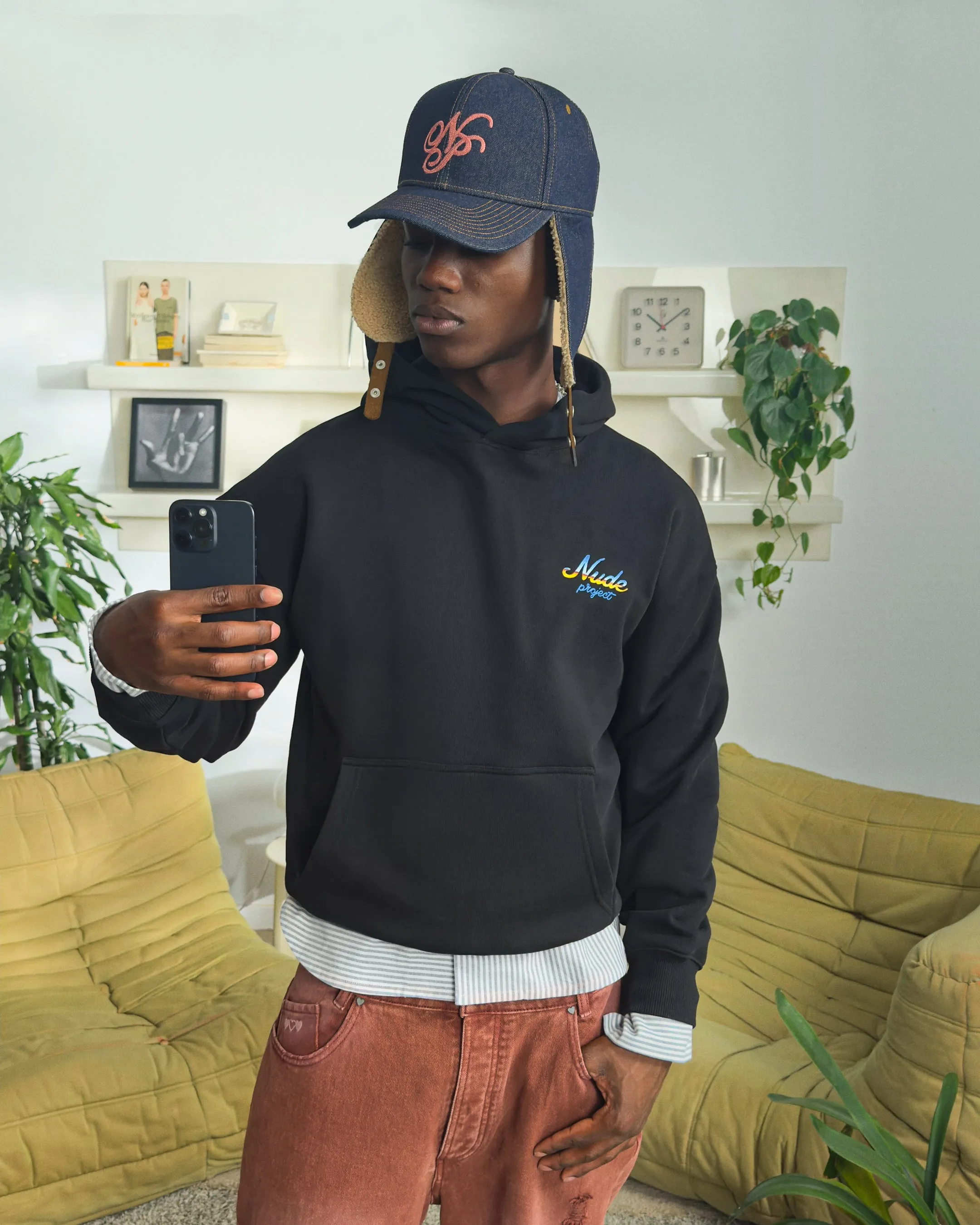 YELO HOODIE BLACK sold by Nude Project product image thumbnail 4