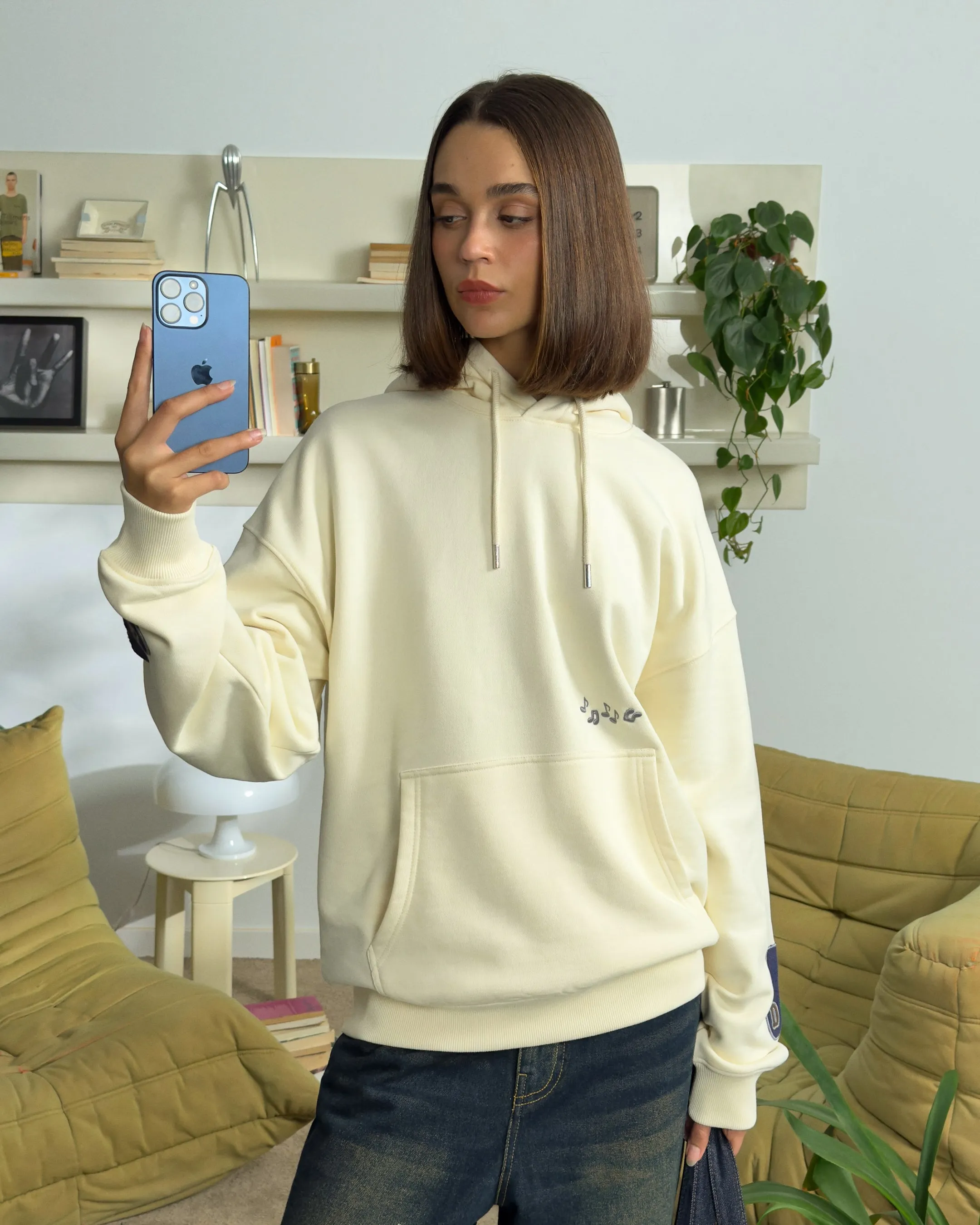 Notita Hoodie Marshmallow sold by Nude Project product image thumbnail 5