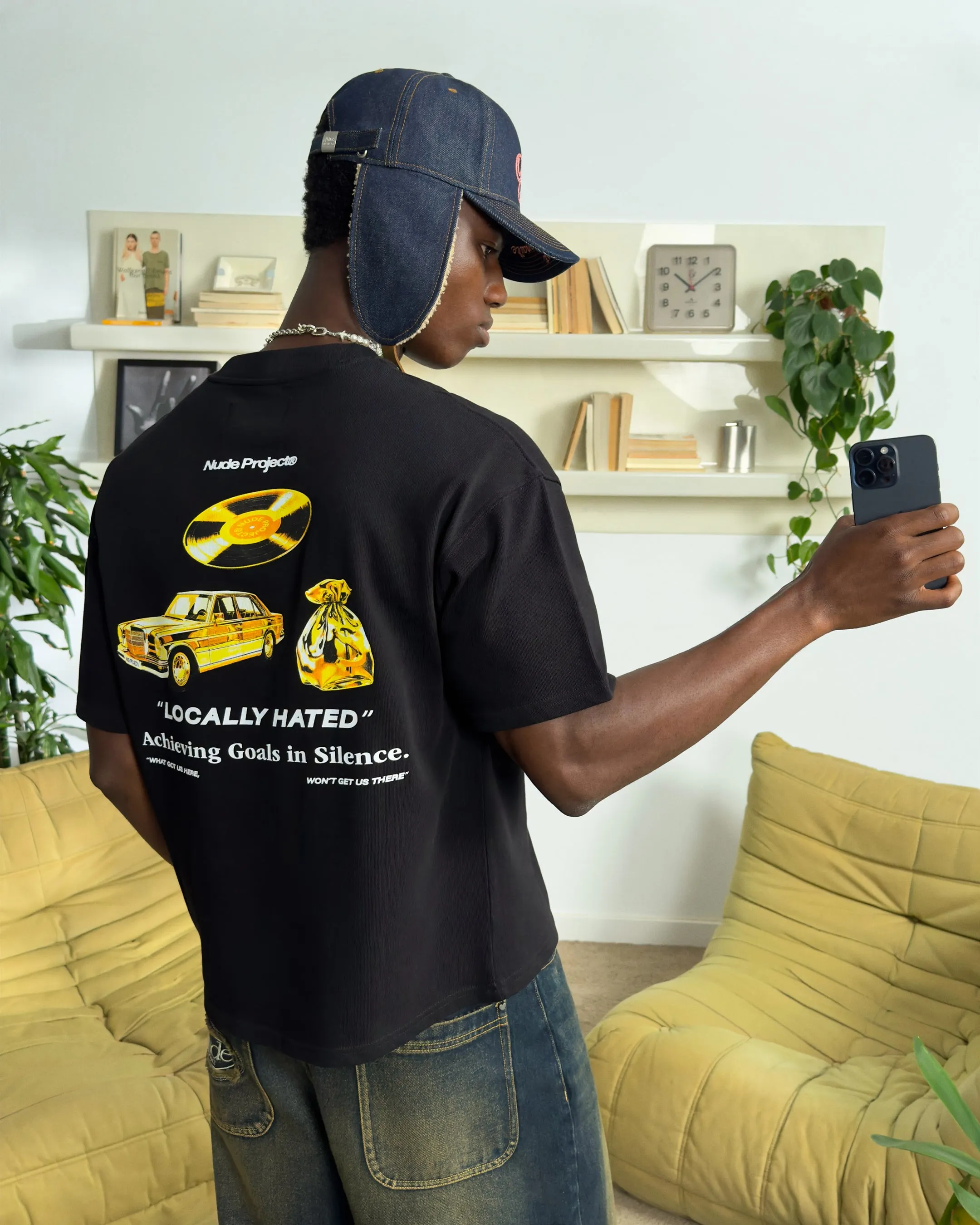 Goals Tee Black sold by Nude Project product image thumbnail 5