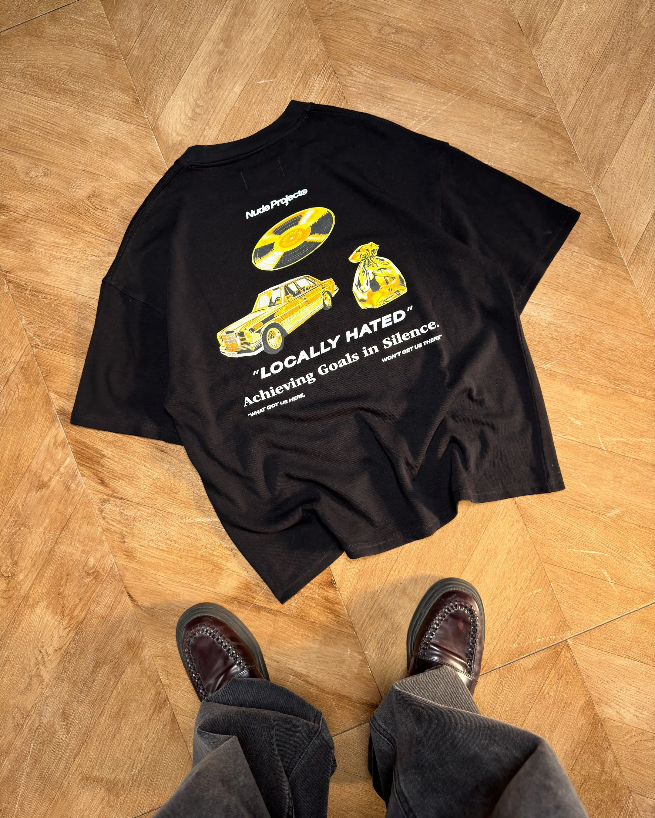 Goals Tee Black sold by Nude Project product image thumbnail 2