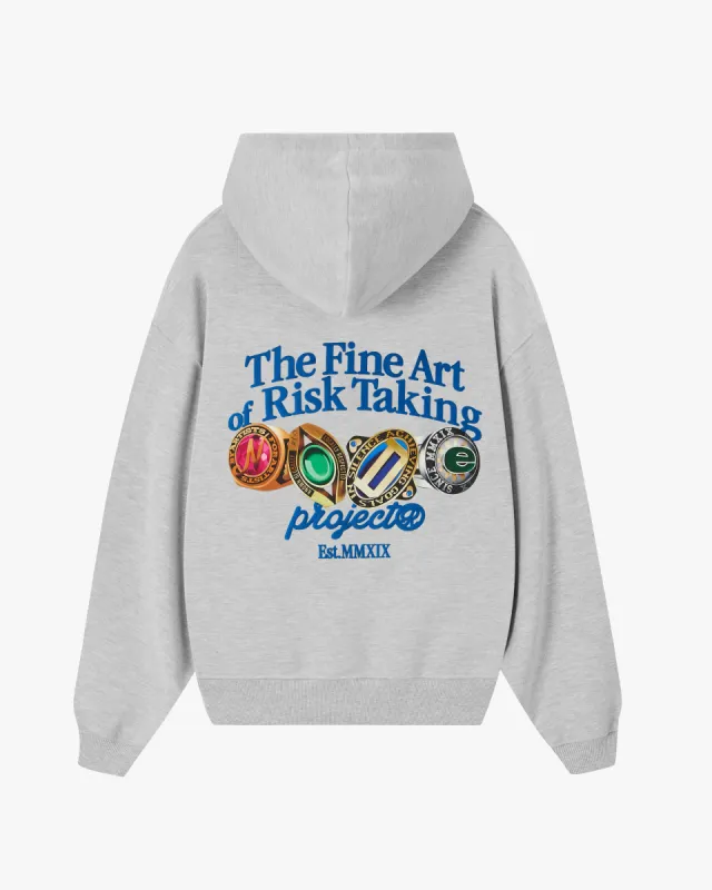 Fine Art Hoodie Grey Melange sold by Nude Project