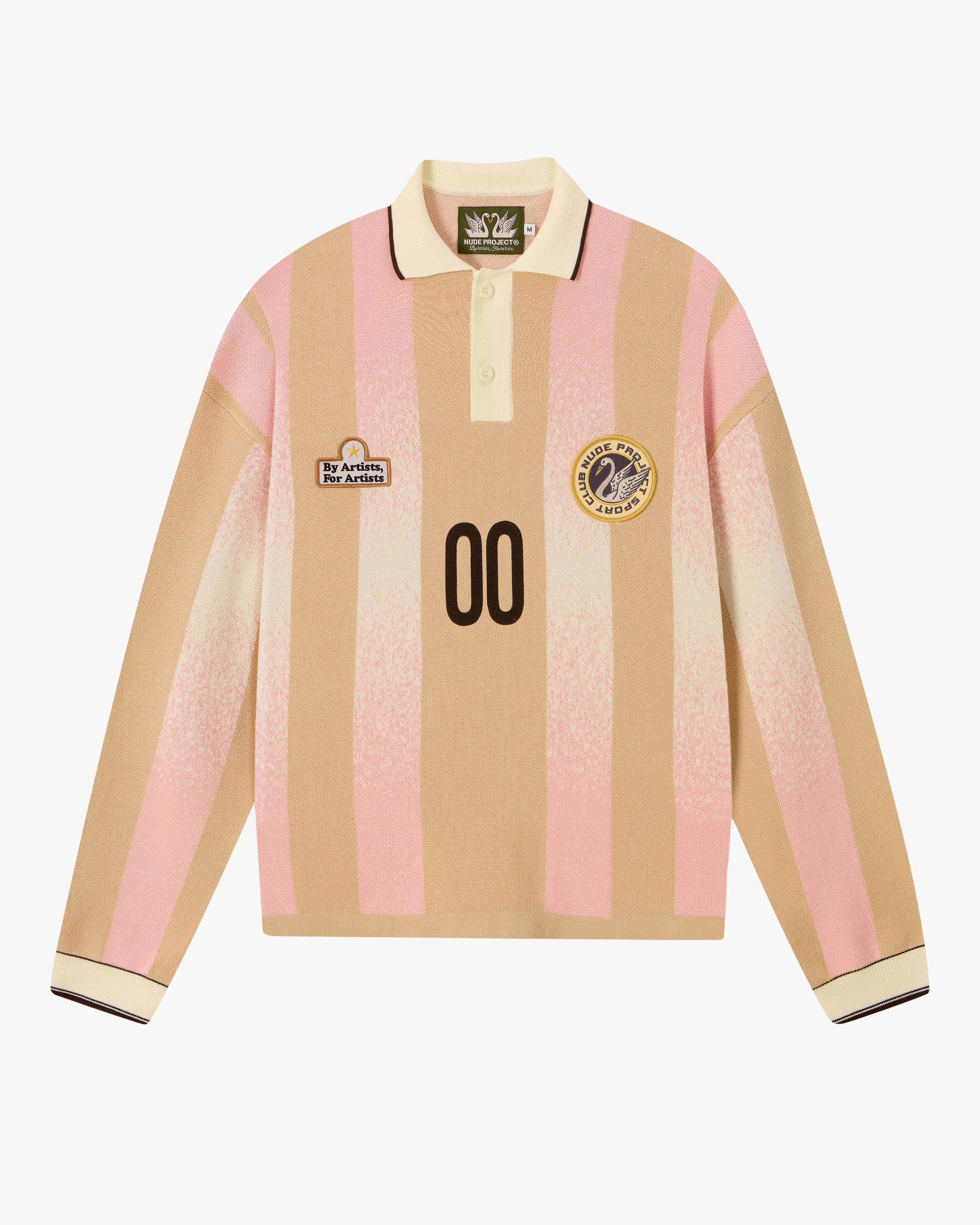 FOOTBALL POLO KNIT MARSHMALLOW | Parallel