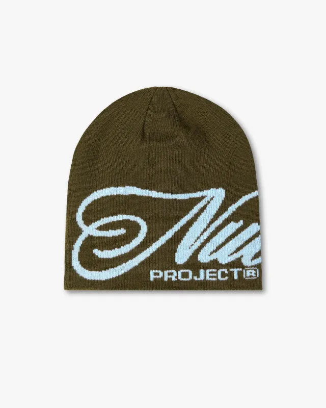 Bossa Beanie Olive sold by Nude Project