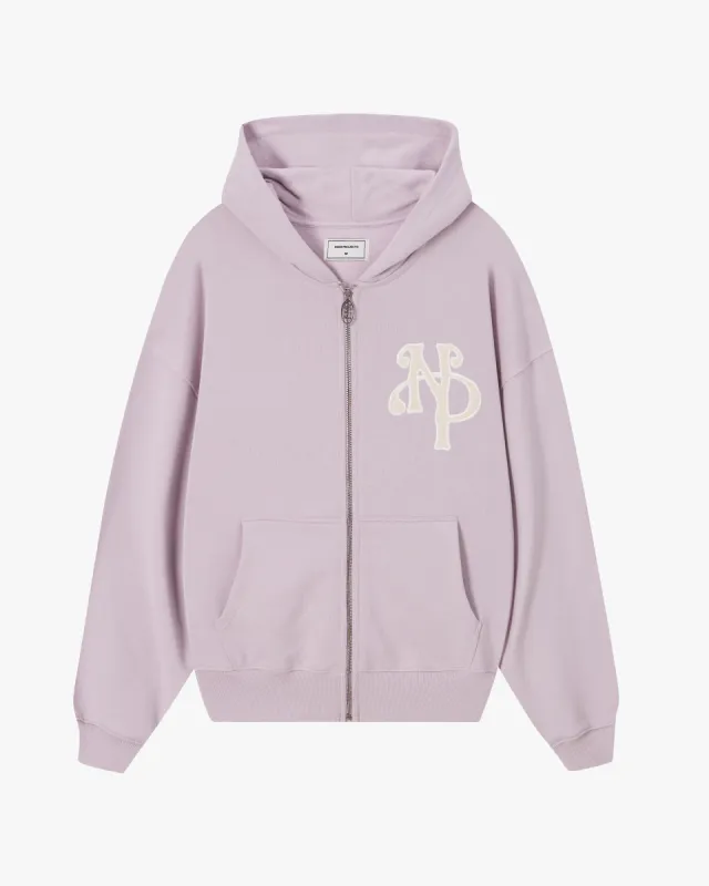 KILL BILL ZIP-UP HOODIE LILAC sold by Nude Project