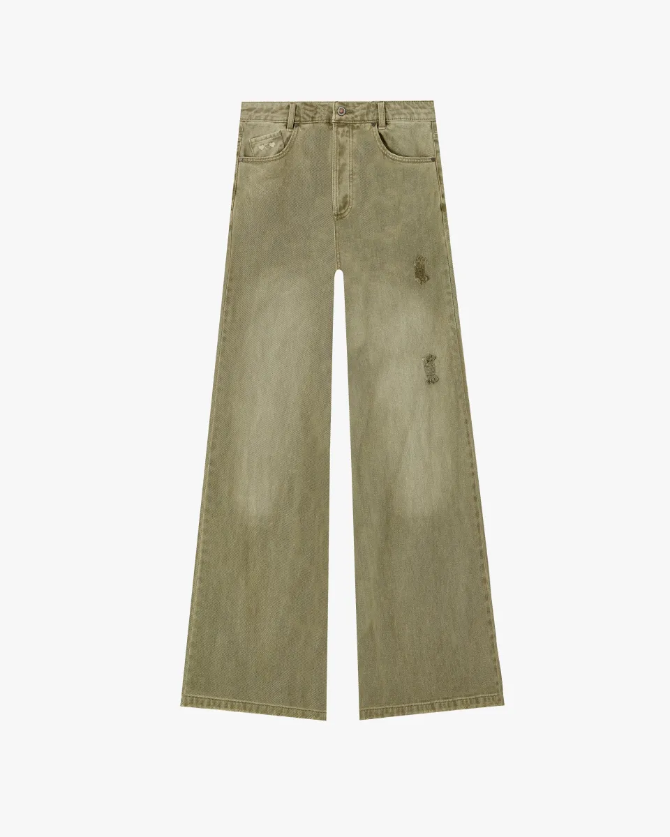 Bootcut Jeans Green sold by Nude Project