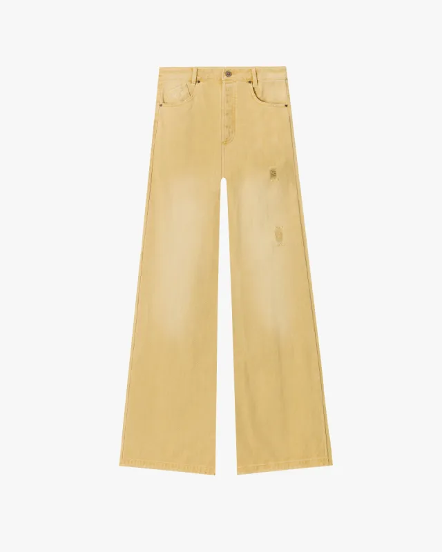 Bootcut Jeans Yellow sold by Nude Project