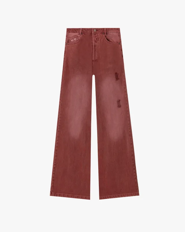 Bootcut Jeans Red sold by Nude Project