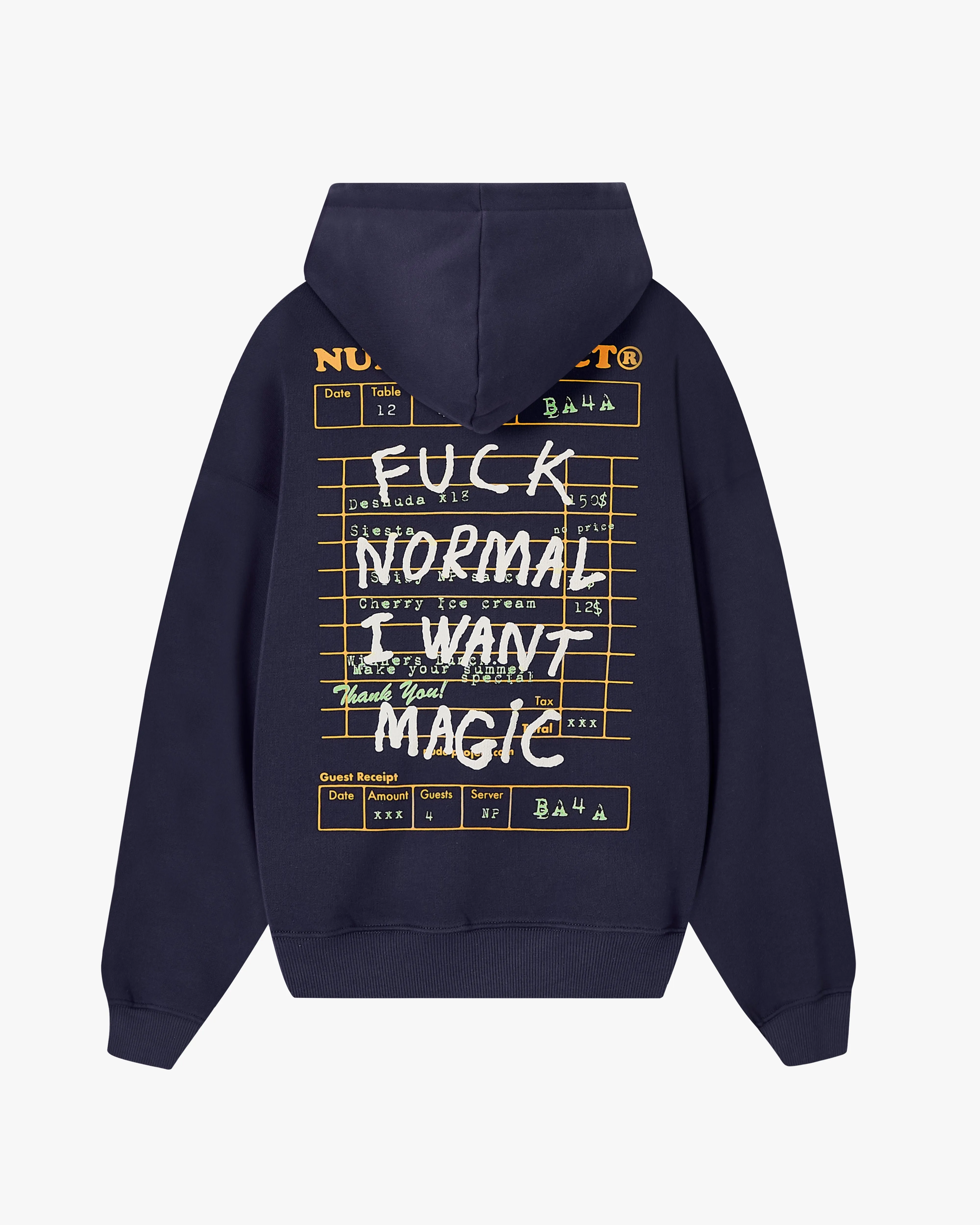 Fuck Normal Hoodie Navy sold by Nude Project