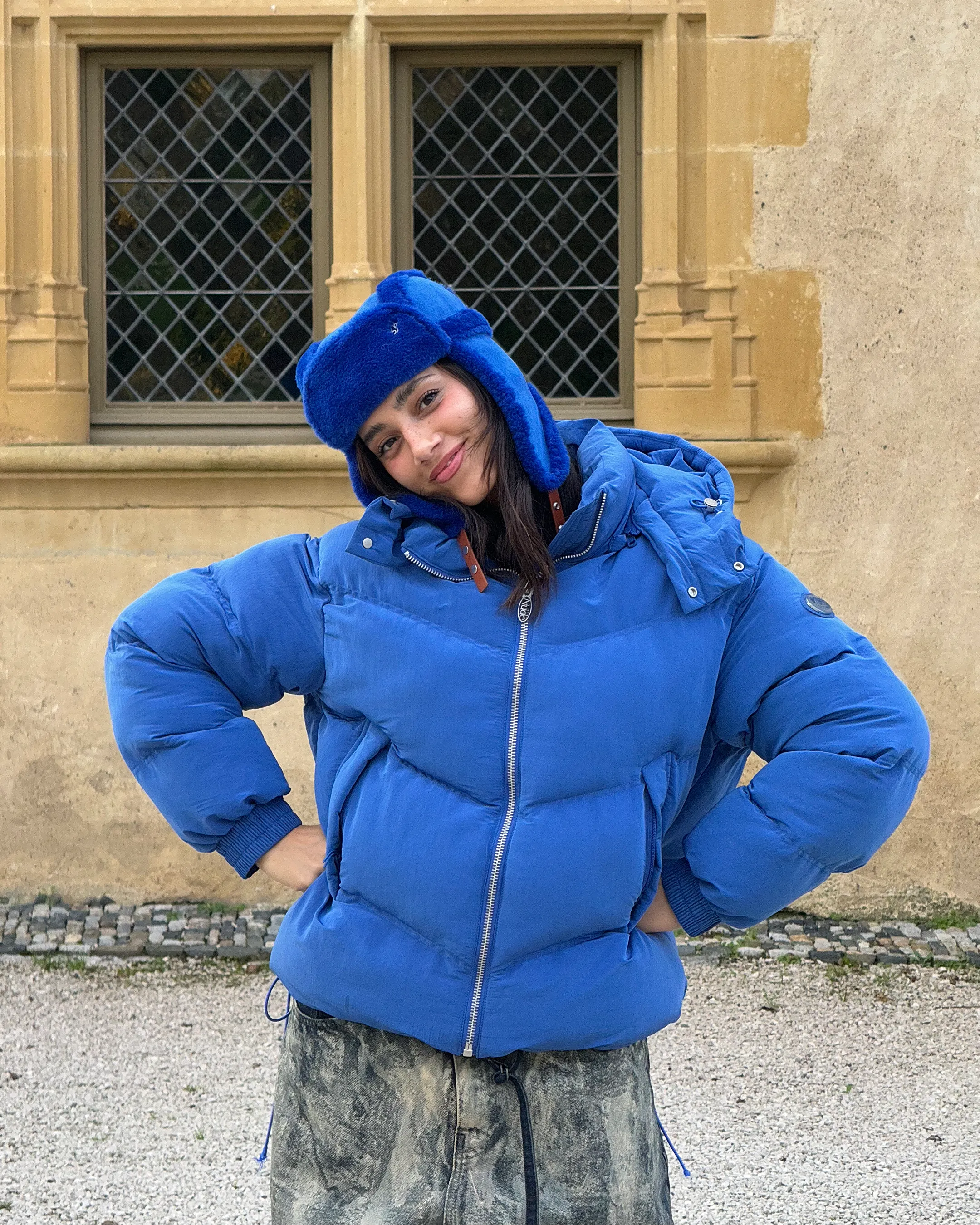 Og Puffer Jacket Blue sold by Nude Project product image thumbnail 5