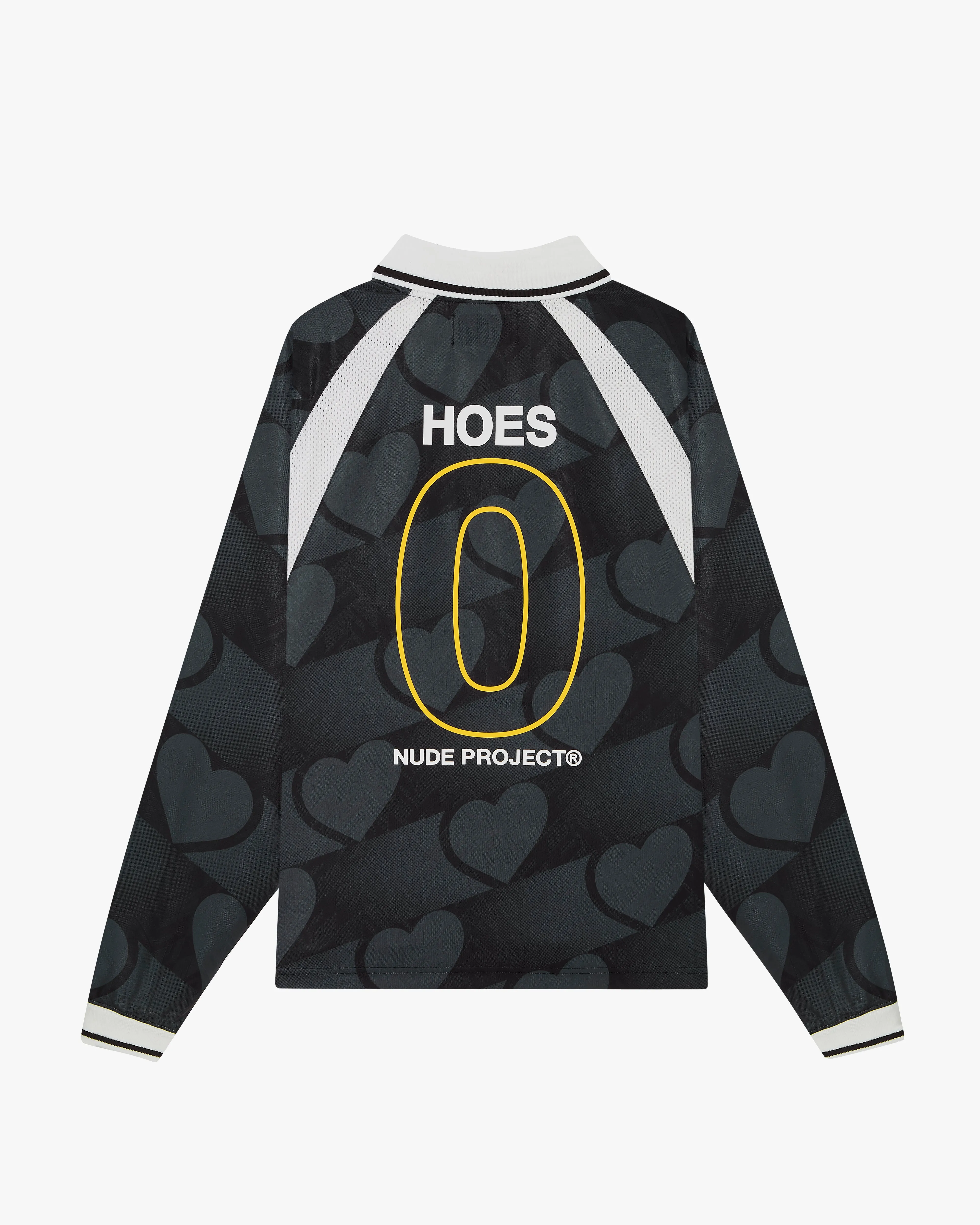 NO GAME FOOTBALL LONG-SLEEVE TEE BLACK sold by Nude Project