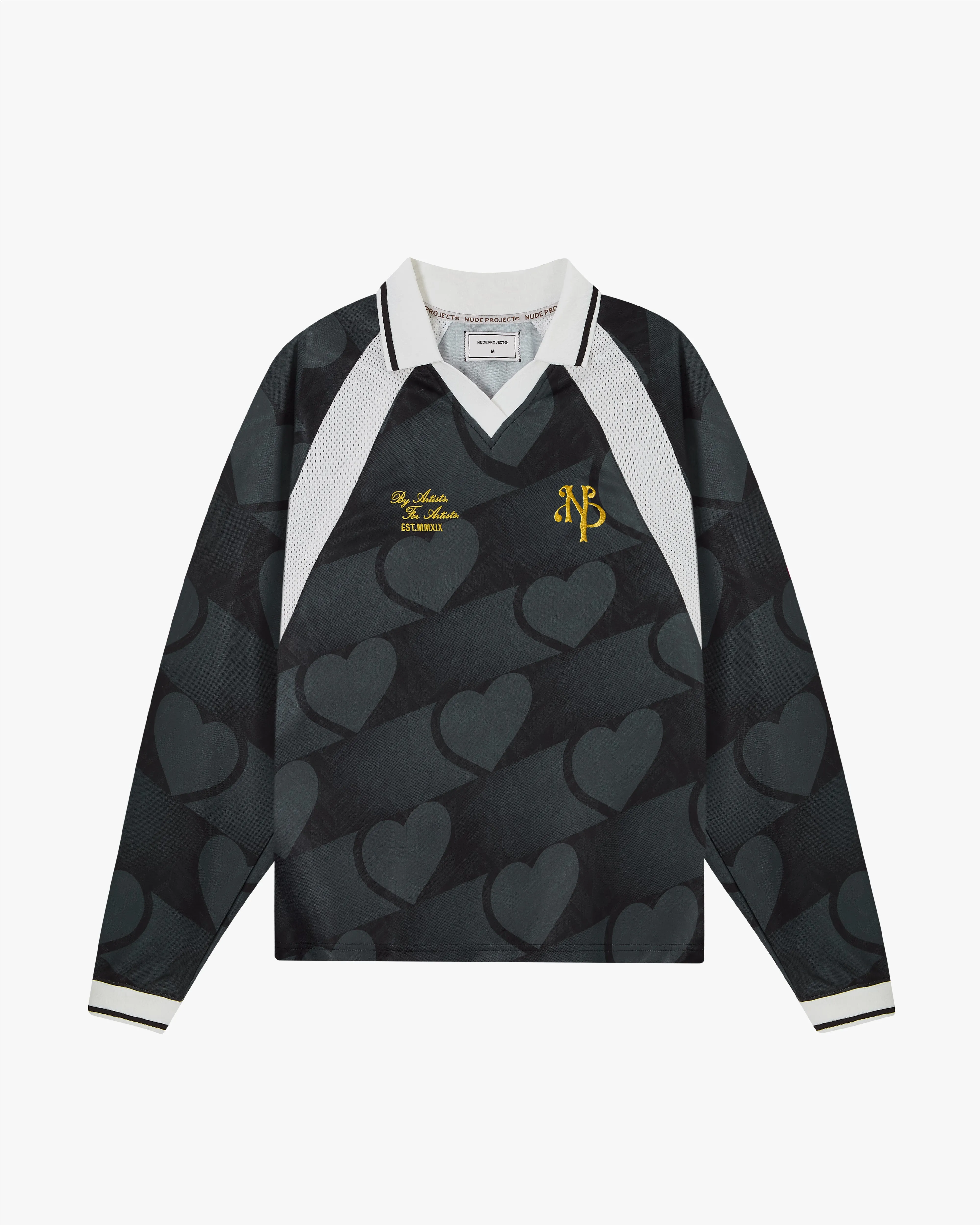 NO GAME FOOTBALL LONG-SLEEVE TEE BLACK sold by Nude Project product image thumbnail 2