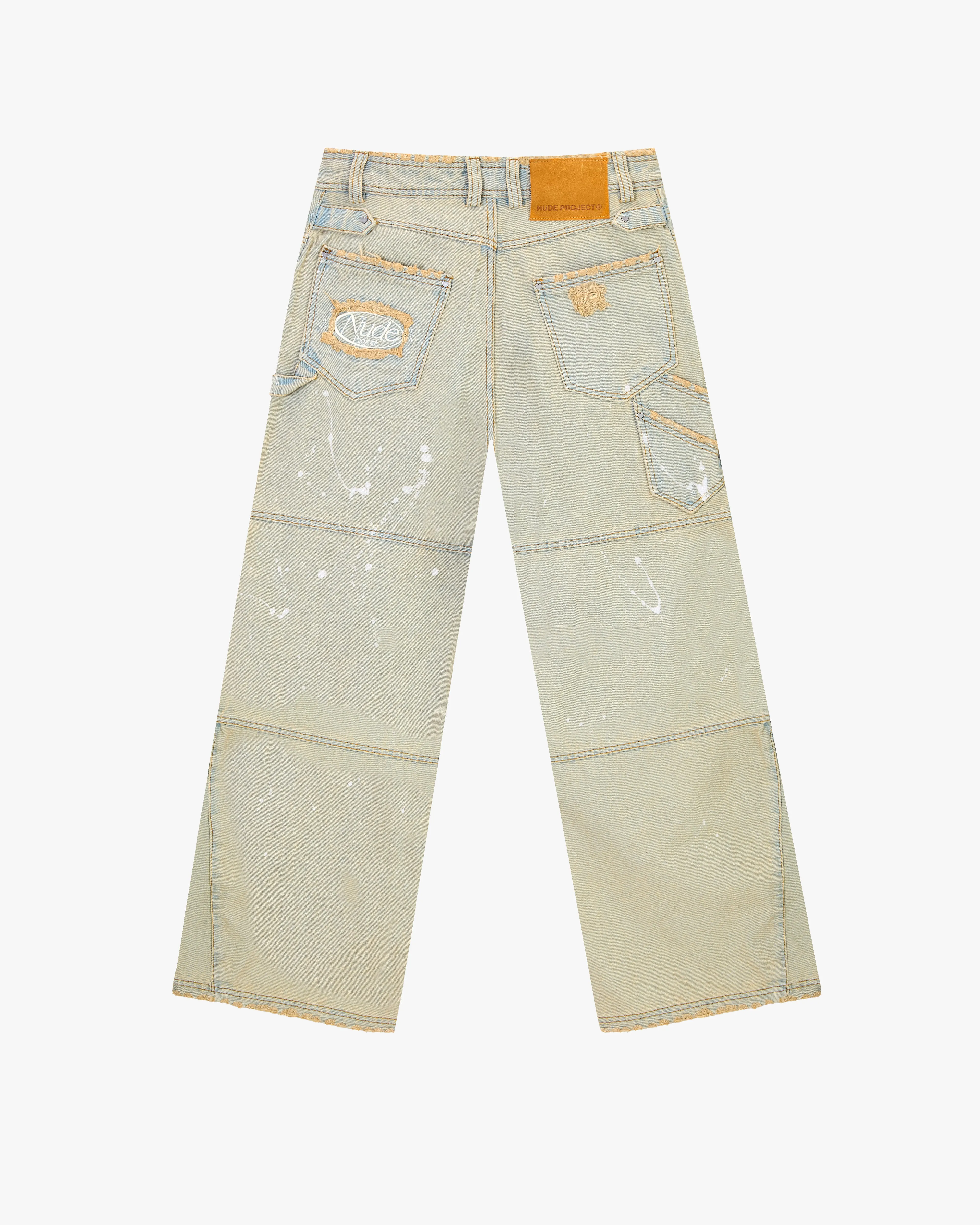 Painted Carpenter Jeans sold by Nude Project product image thumbnail 3