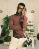 Versailles Long-Sleeve Tee Burgundy sold by Nude Project