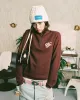 Versailles Long-Sleeve Tee Burgundy sold by Nude Project