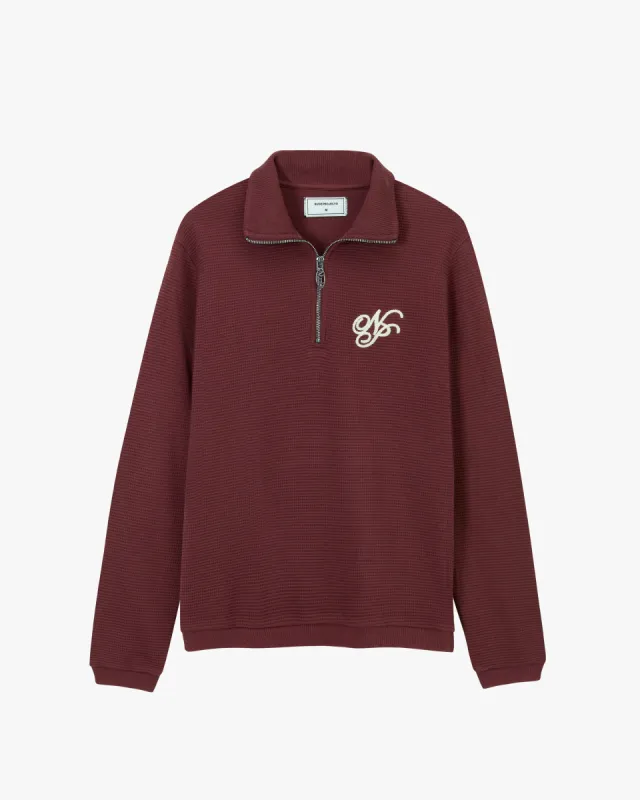 Versailles Long-Sleeve Tee Burgundy sold by Nude Project