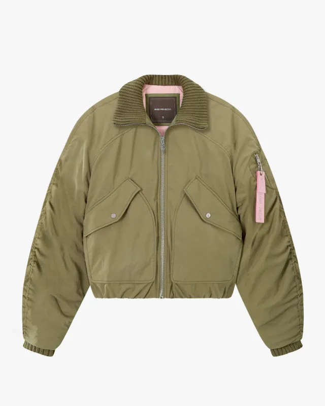Versailles Bomber Jacket Khaki sold by Nude Project
