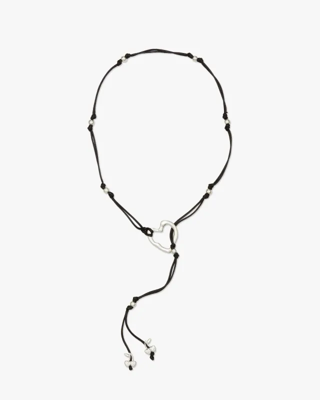 THE Y NECKLACE BLACK sold by Nude Project