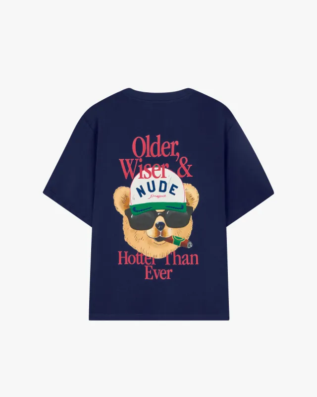 Hot Tee Navy sold by Nude Project