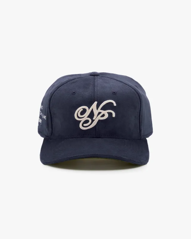 Iconic Suede Cap Navy sold by Nude Project