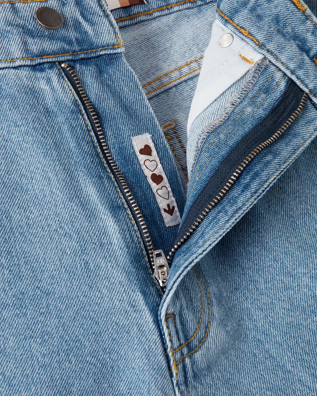 DENIM PANTS WASHED BLUE sold by Nude Project product image thumbnail 5