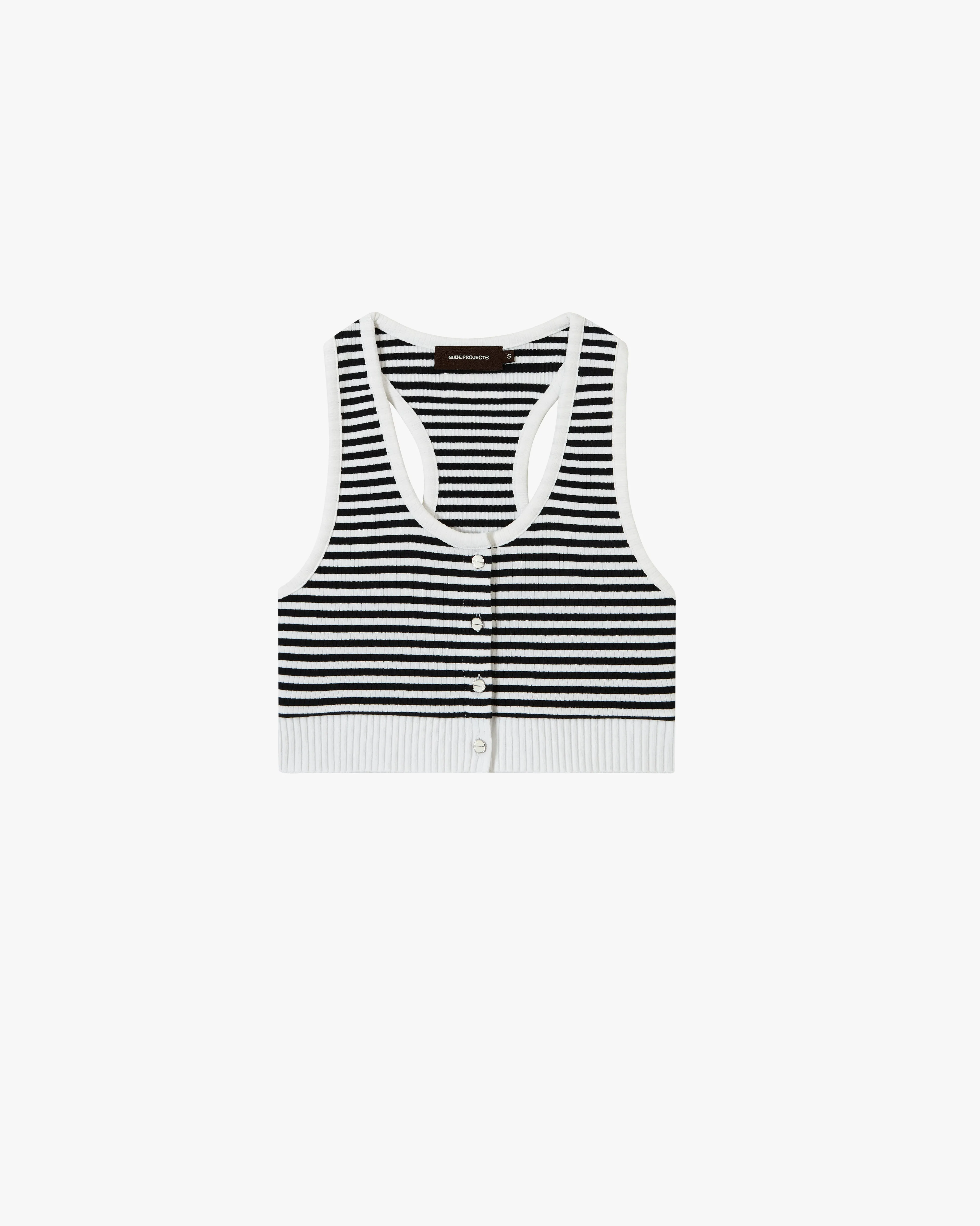 Lise Tank Top Stripes sold by Nude Project product image thumbnail 2