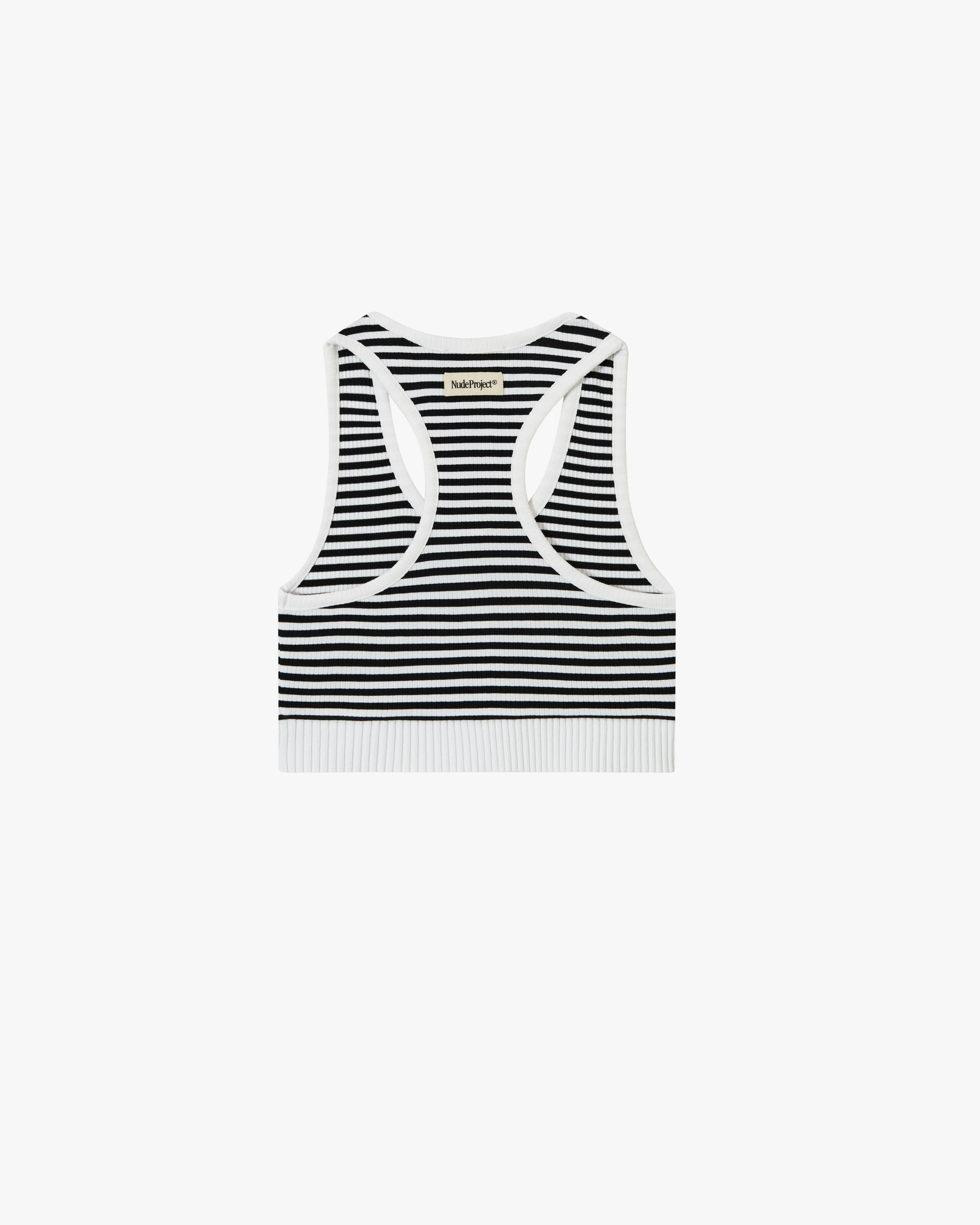 Lise Tank Top Stripes sold by Nude Project product image thumbnail 4