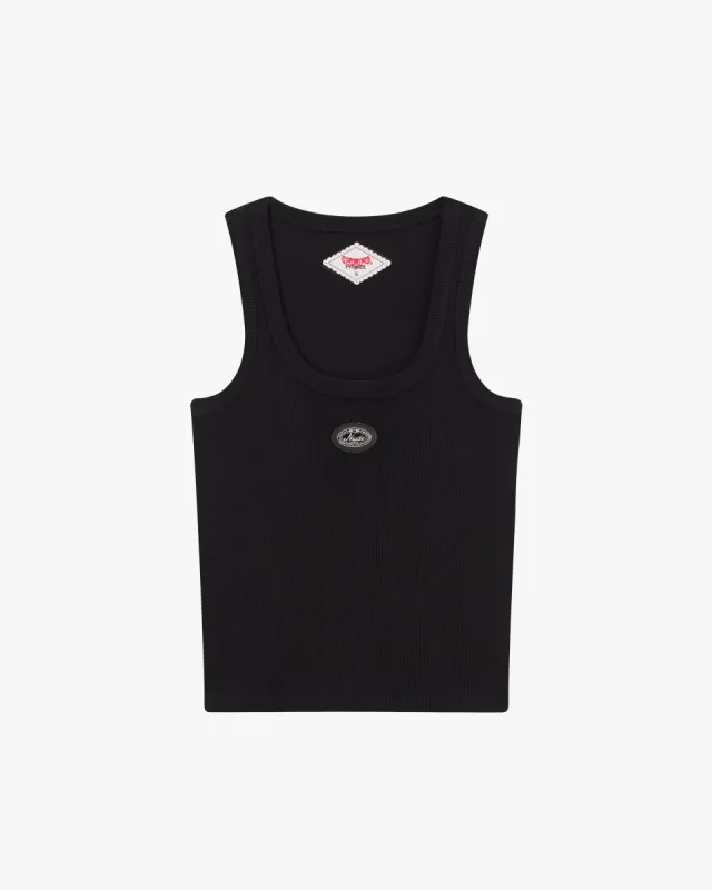 Sophisticated Pleasure Tank Top Black sold by Nude Project