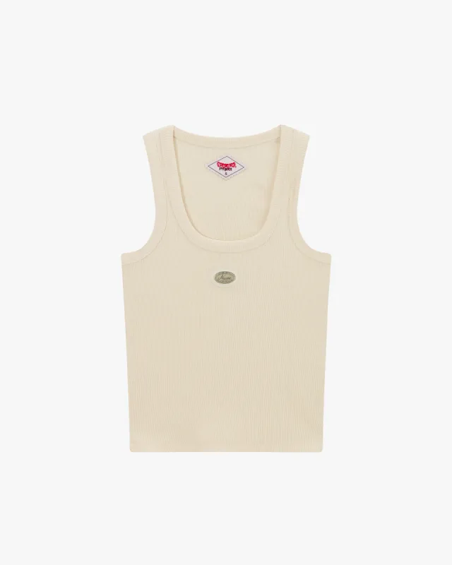 Sophisticated Pleasure Tank Top Marshmallow sold by Nude Project