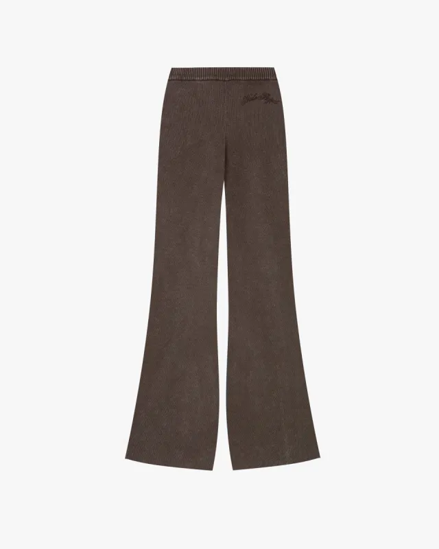 First Class Knit Pants Brown sold by Nude Project