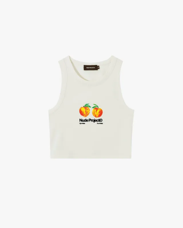 Pessego Tank Top Off-White sold by Nude Project