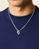 Blue Ocean Necklace Silver sold by Nude Project