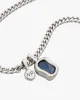Blue Ocean Necklace Silver sold by Nude Project