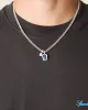 Blue Ocean Necklace Silver sold by Nude Project