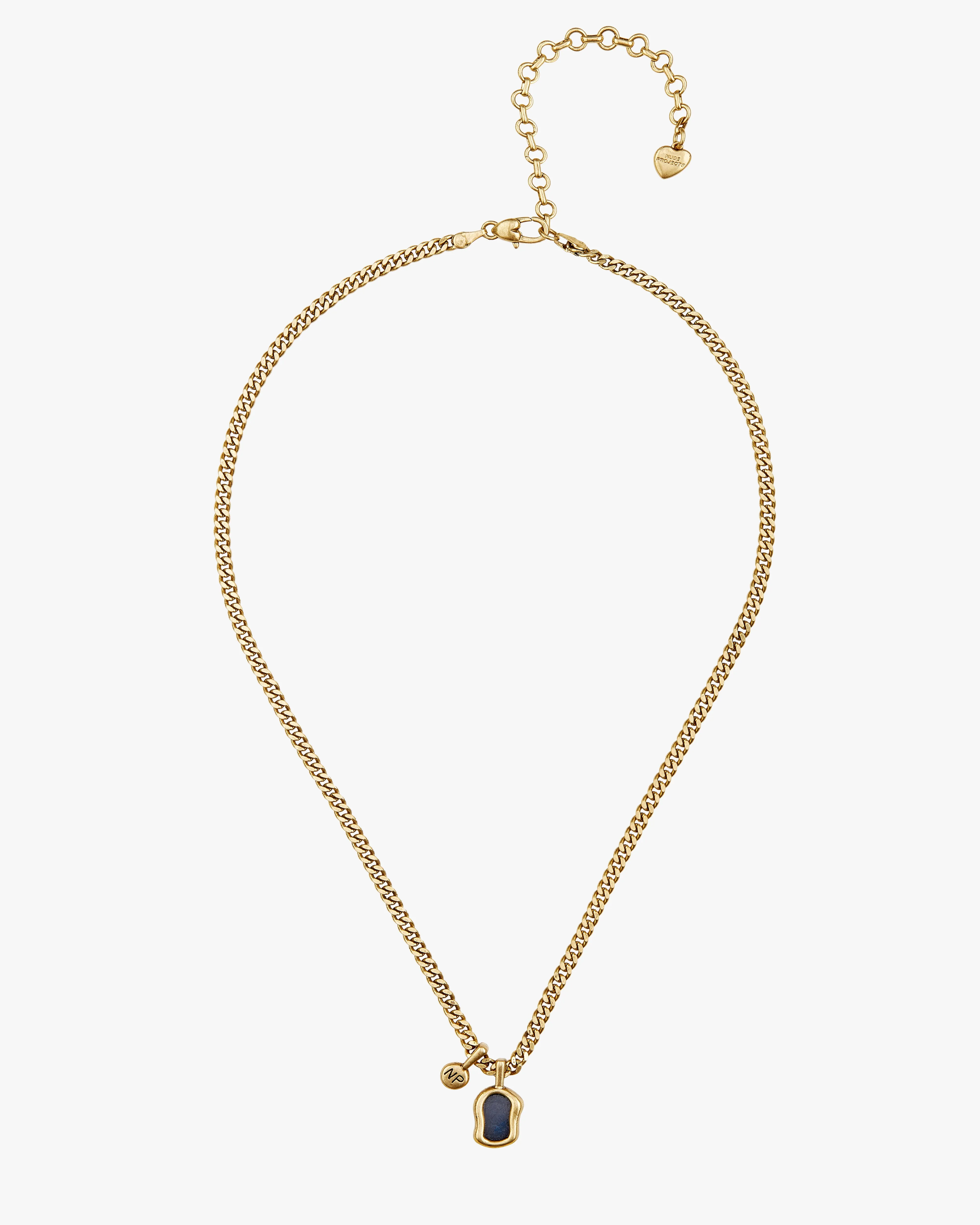 Blue Ocean Necklace Gold sold by Nude Project