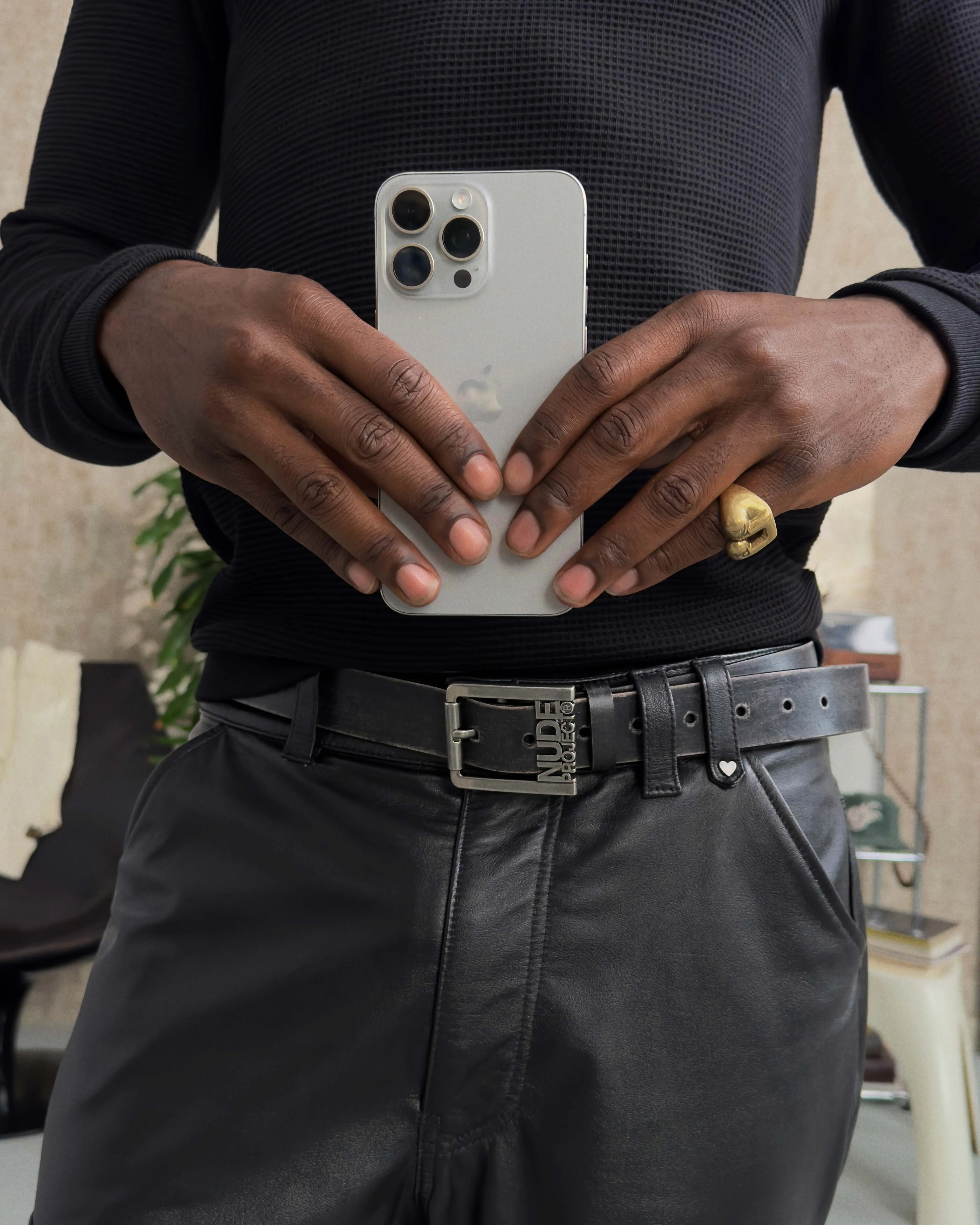 Classic Belt Worn Black sold by Nude Project product image thumbnail 2