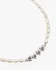 Sweet Pearl Necklace Silver sold by Nude Project