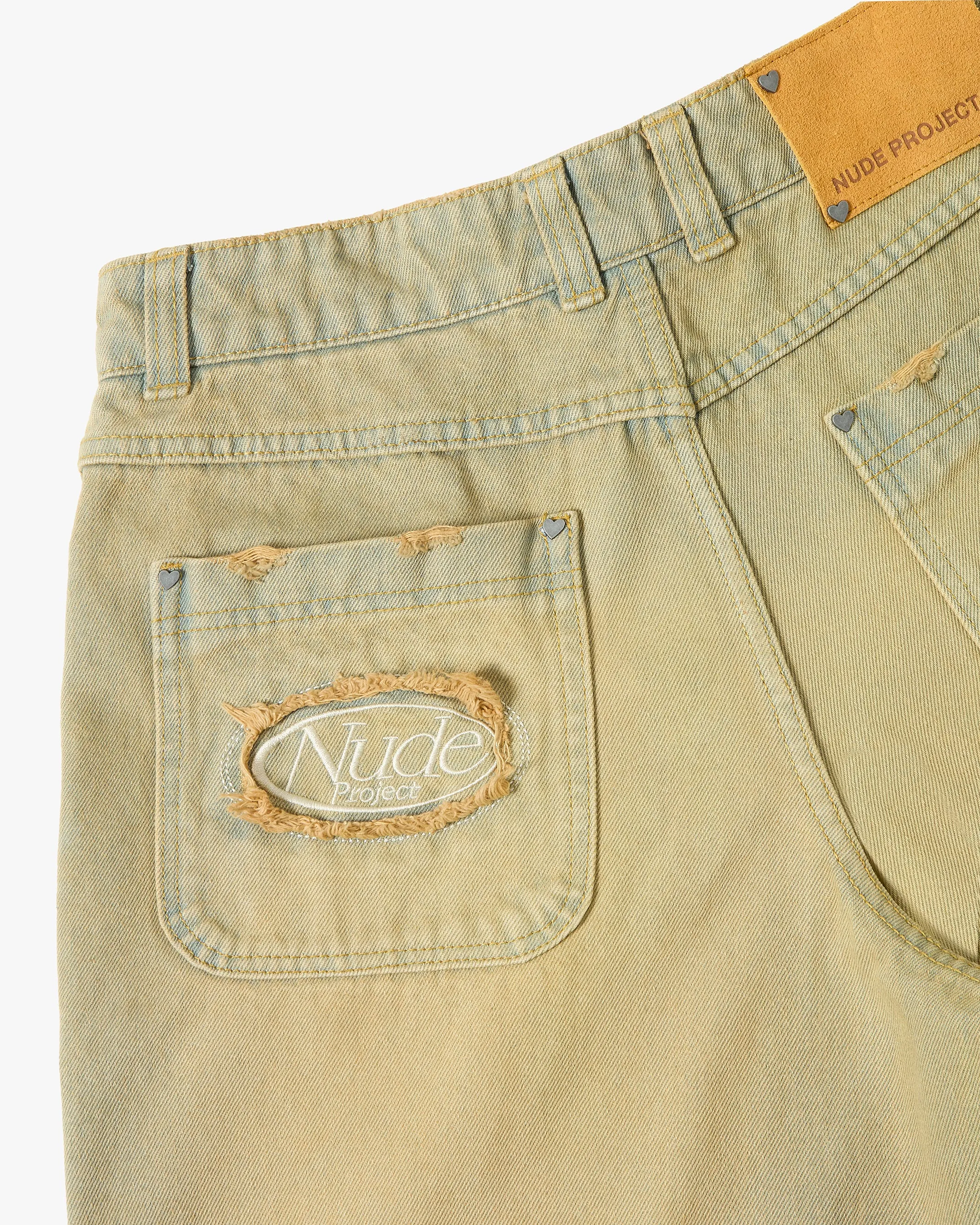 Old Baggy Jeans Sand Wash sold by Nude Project product image thumbnail 4
