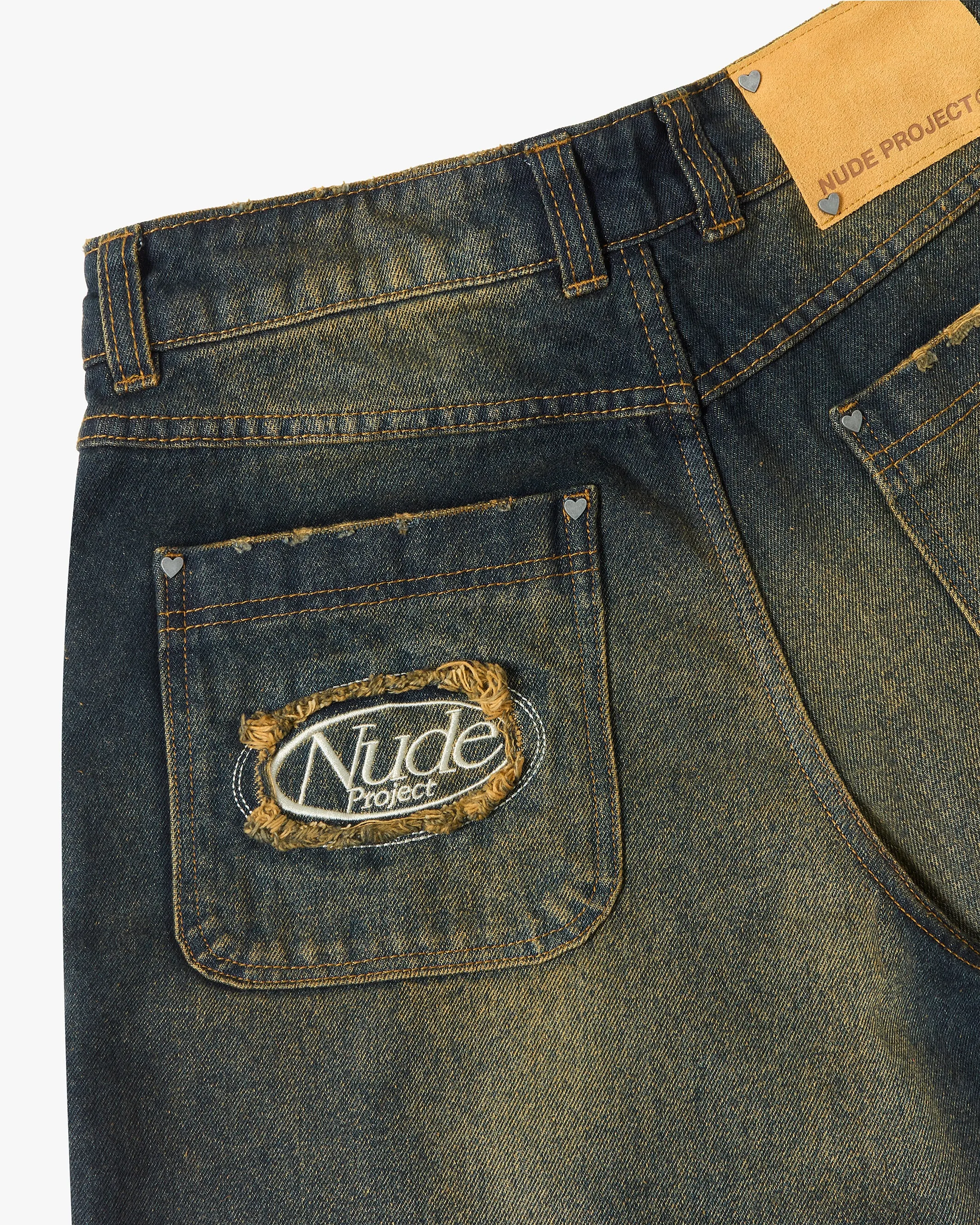 Old Baggy Jeans Indigo sold by Nude Project product image thumbnail 4