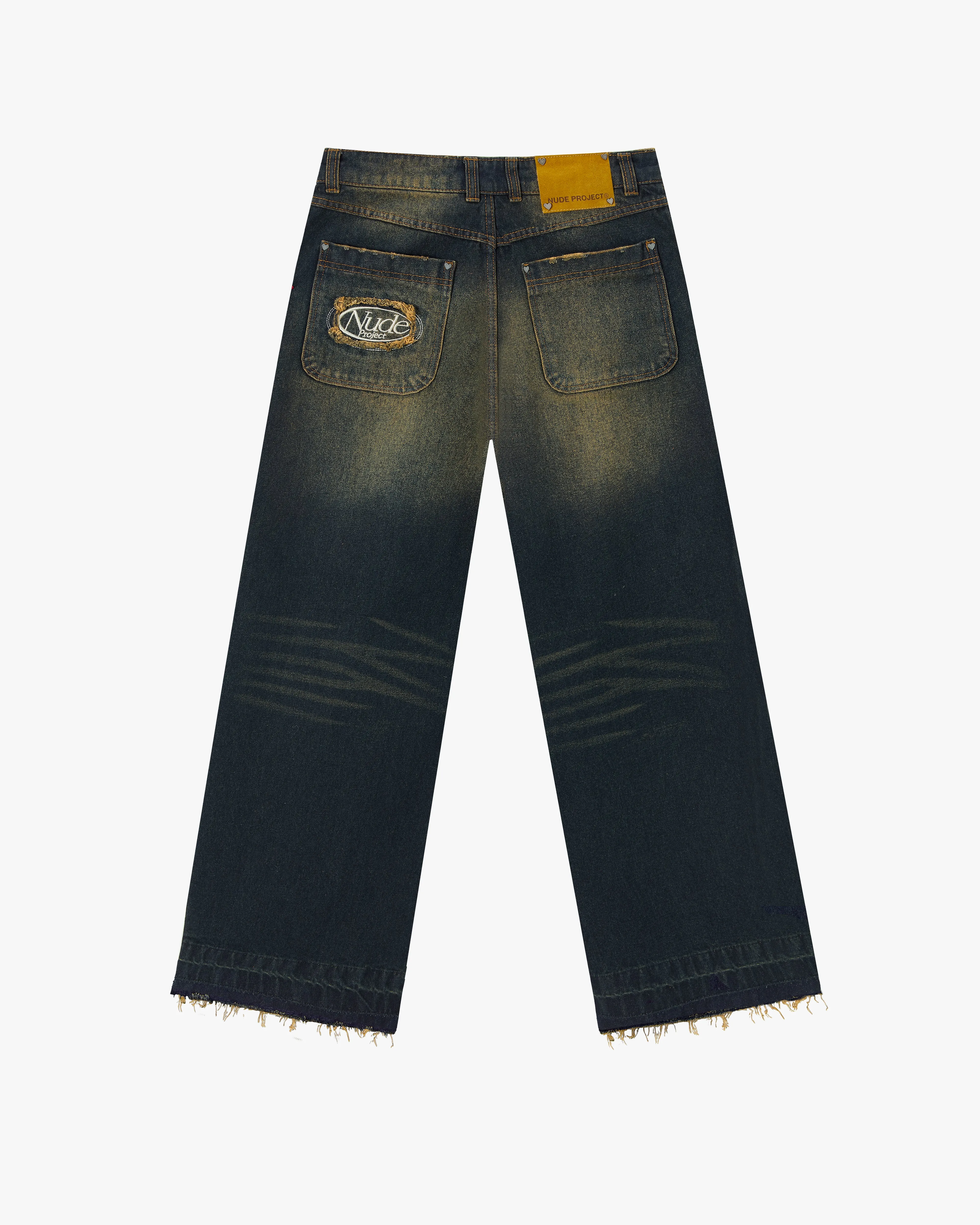 Old Baggy Jeans Indigo sold by Nude Project product image thumbnail 2