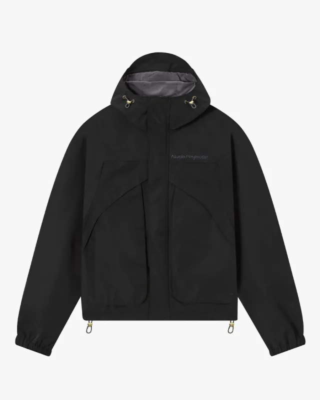 Milestones Windbreaker Jacket Black sold by Nude Project