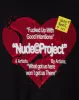 Heartbroken Zip-Up Hoodie Black sold by Nude Project